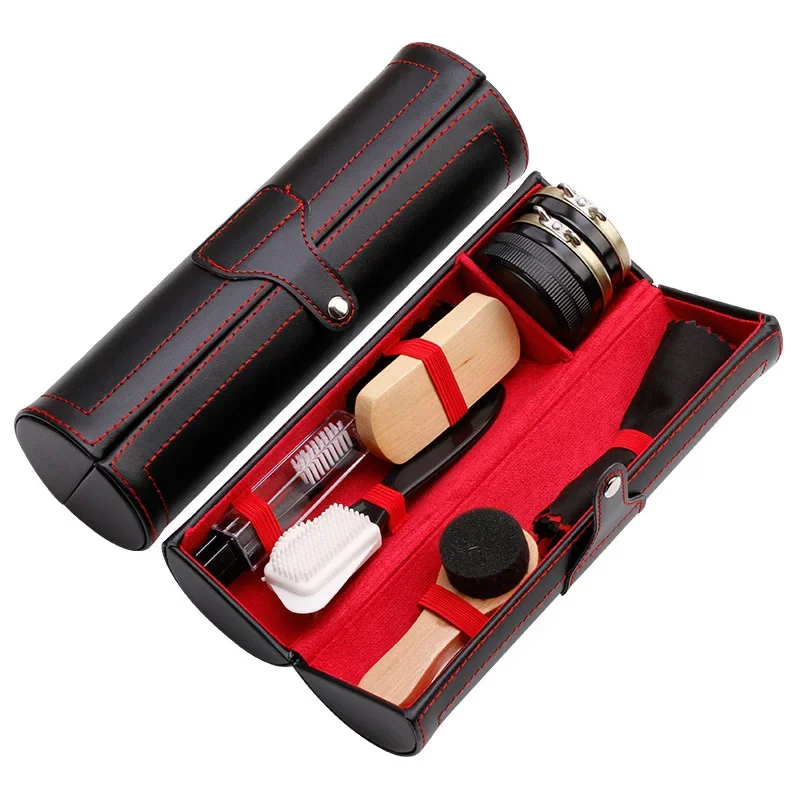 Sneaker Care Clean - Professionelles Schuhpflegeset, schnell polnisches Leder-Schuhbürsten-Reinigungsset, hält
