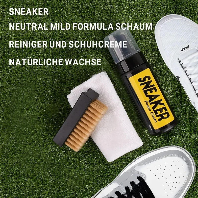 Sportschuh-Schaum-Reinigungsse – Sneaker Care Clean Bewertung und Preis